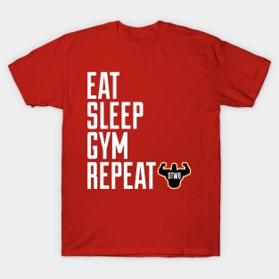 Eat, Sleep, Gym, Repeat T-Shirt